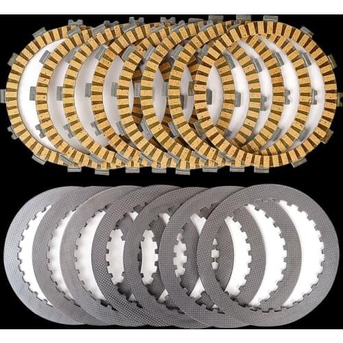 Clutch Friction Plates for Honda CRF450R CRF450X CRF450 XRL CRF 450R 450X 22321-KZ3-690 22201-MEN-670 22201-MEB-670