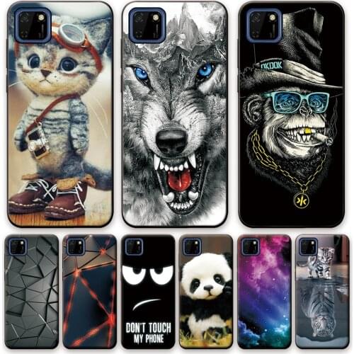 Honor 9s Case For Huawei Y5P DRA-LX9 Cover Bumper Cute Huawei Y5P Phone Cases Silicone Soft TPU Phone Cover For Honor 9s Fundas