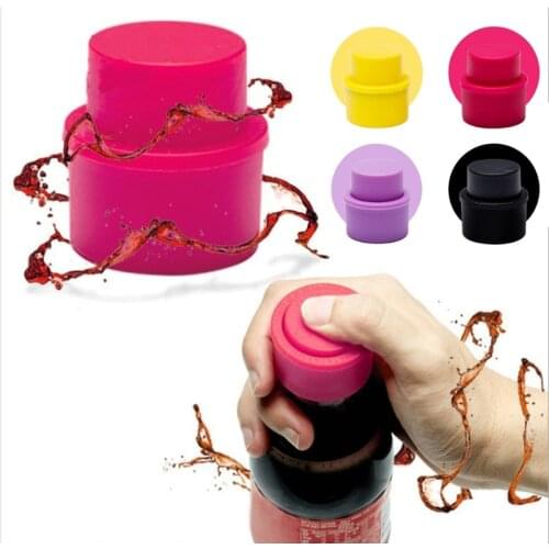Fizz Keeper! Safe and Durable, Bottle Pump Caps,Bottle Stopper, Pump Bottle Dispenser Cap, Like A Wine Bottle Stopper