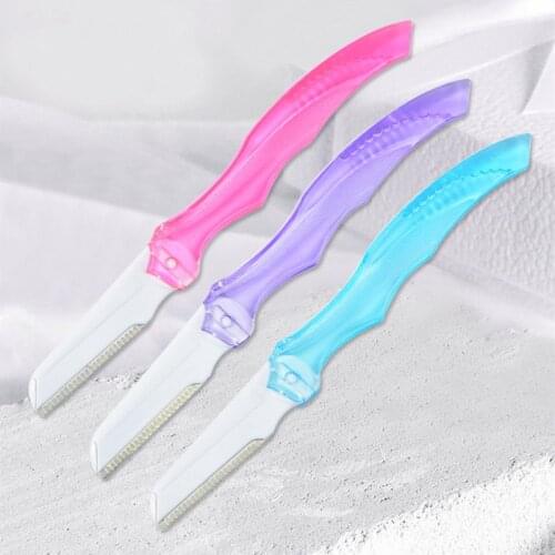 1Pcs Face Eyebrow Trimmer Blades Shaver Knife Blade Perfect Eye Brow Shaping Face Razor Hair Remover Tool for Women Makeup