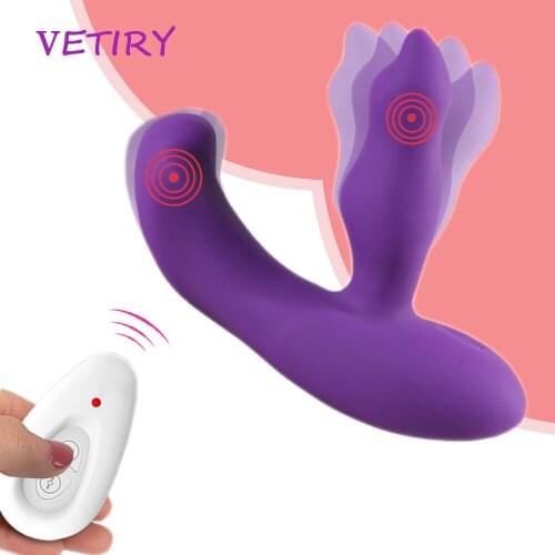 Wearable Vibrator Dildo on Panty 11 Speed Clitoris Vagina Stimulator Sex Toys for Women G-spot Massage Female Masturbation