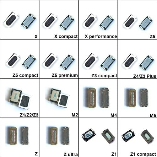 Front Top Earpiece Ear Speaker Loud Speaker Sound Receiver For Sony Xperia Z Z1 Z2 Z3 Z4 Z5 M5 M4 X Compact Premium Plus Ultra