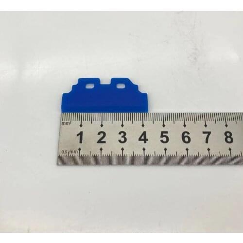 10pcs 4.3x1.8cm Wiper Blade for Epson Mimaki JV33 / CJV30 / JV150 / JV300 DX5 DX7 Roland Mutoh printer Printhead Blue Wiper