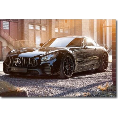 A M G GT R Super Car Wallpapers Wall Art Poster Canvas Prints painting For Home Room Decor