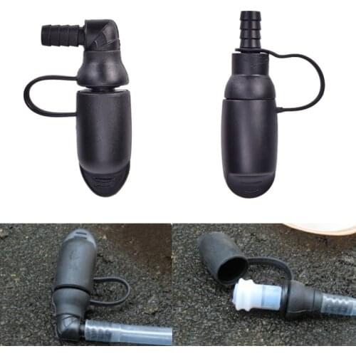 Outdoor Portable Water Bag TPU Bite-Valve Hydration Pack Nozzle Water Bladder Camping Hiking Accessory