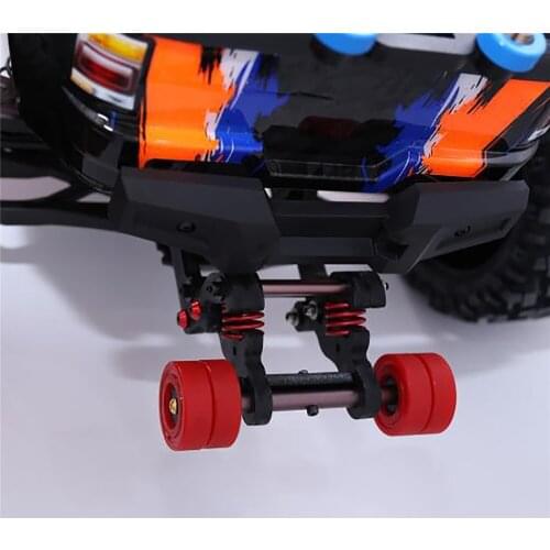 4 Wheel Keel Wheelie Bar With Spring Replacement for 1/5 TRAXXAS XMAXX X-MAXX RC Model Car Accessories Upgrades Parts