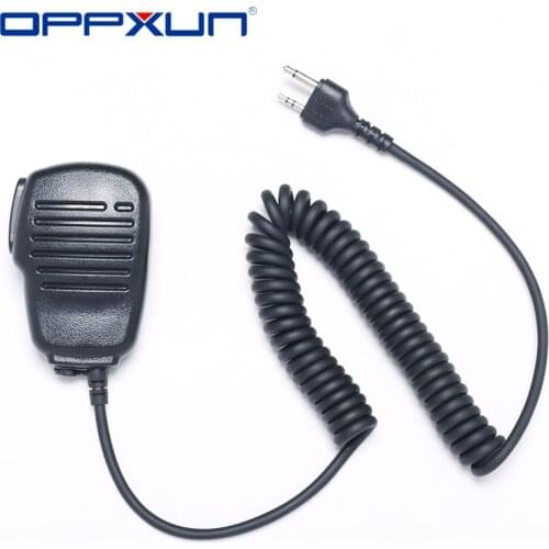 Rainproof Shoulder Remote Speaker Mic Microphone PTT 2pin For Midland Portable Radio GXT550/650 GXT1000 GXT1000VP4 LXT210/216