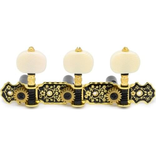 In Stock High And Classical Guitar Tuning Pegs Machine Heads Black Gold Color Guitar Accessories