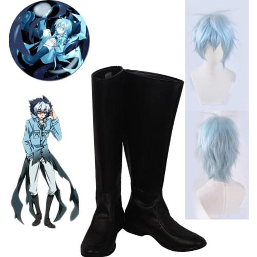 Anime Servamp Kuro Cosplay Shoes Sleepy Ash Kuro Shoes Cosplay SERVAMP Kuro Sloth Cosplay Boots Black Shoes Custom Made Any Size