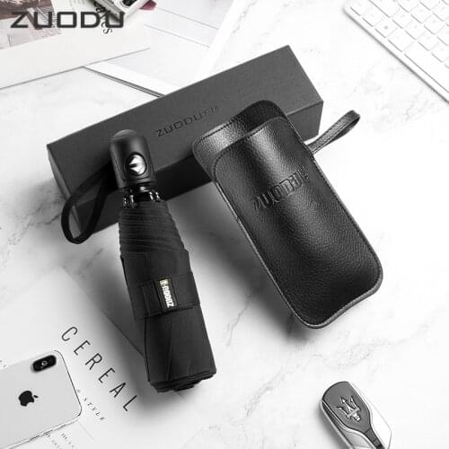 ZUODU Automatic Women Umbrella Small Pocket Folding Ladies Parasol Uv Protection Portable Mini Light Umbrella Gift Ideas G5B