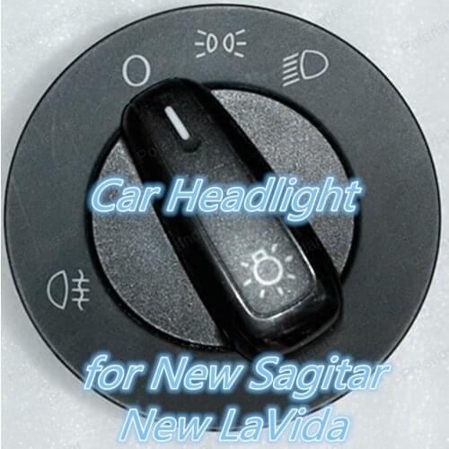 Car Headlight On/OFF Switch Car Headlight Switch for New L/aVida 6RD941531b Knob Button Fog Headlight Lamp