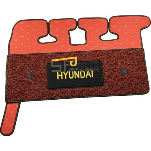 Free shipping for Modern excavator foot pad R60-7 R60VS HX55 HX60 cab floor rubber foot floor mat