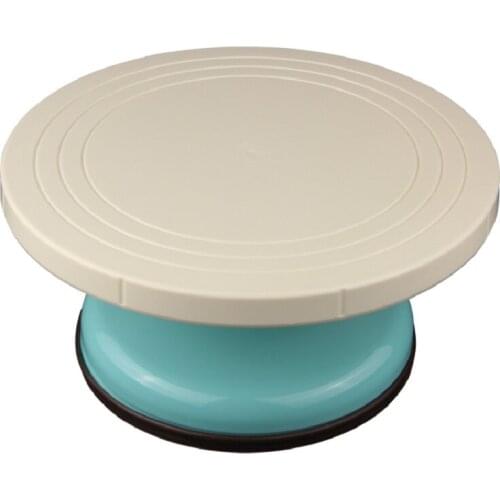 Free Shipping Plastic 10.4''x5'' Cake Turntable Cake Stand Cake Decoration Turntable Stand