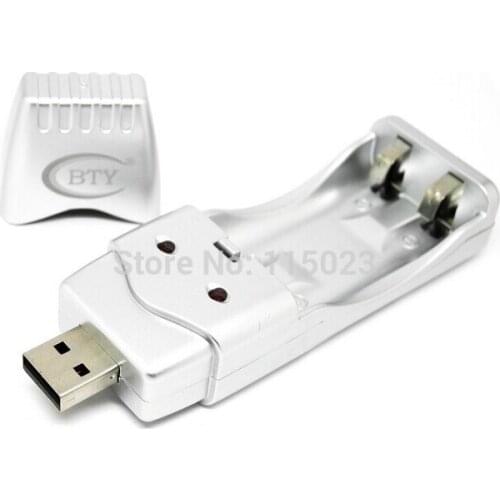 1 Piece BTY V823 Wireless Convenient Charger Fast USB Charger for AA AAA NI-MH 1.5V Rechargeable Battery Toy Batteries