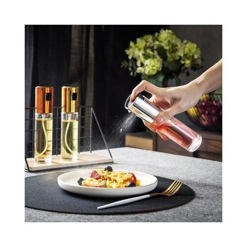 BBQ Cooking Olive Oil Spray Bottle With Scale Oil Vinegar Spray Can Barbecue Baking Salad Kitchen Tools Water Pump Grill Sprayer