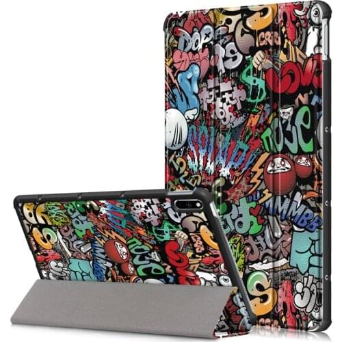 Flip Stand Case For Huawei MatePad 10.4" 2020 BAH3-W09 BAH3-AL00 PU Leather Magnetic Cover Matepad 10.4 Protective Shell Skin