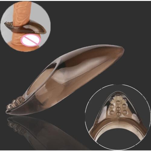 G-spot Silicone Penis Rings Sex Shop For Men Enlargement Condoms Bondage Erection Time Delay Extender Cock Ring Male Sex Toys