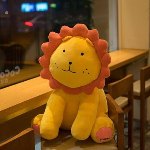 40/55/70cm Good Quality Cute Soft Lion King Plush Toy Cartoon Stuffed Animal Doll Soft Pillow Childlren Birthday Christmas Gift