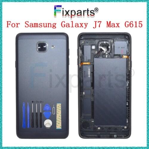 5.7" For Samsung Galaxy J7 Max Battery Cover Back Door Housing Case For Samsung Galaxy J7 Max G615 Battery Cover