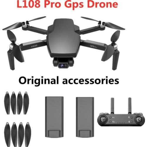 L108 Pro Gps Drone Original Accessories 7.4V 2200mAh Battery / Propeller Maple Leaf For L108 PRO Drone Battery Spare Parts
