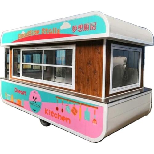 Mobile street food truck food van cart food truck coffee van for sale