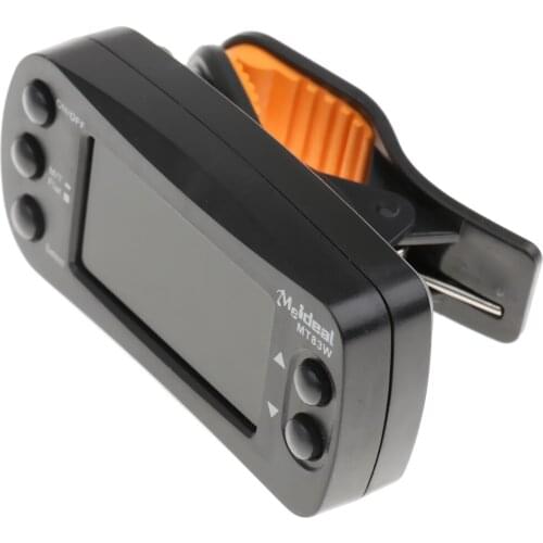 MT83W 2in1 LCD Tuner Metronome for Guitar Ukulele Key C Instrument with Clip