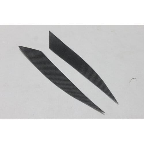 Carbon Fiber Headlight Eyelids Eyebrows for 2004-2008 Mazda RX8 RX-8 2005 2006 2007