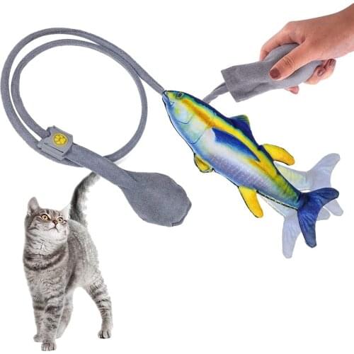 New Catnip Fish Toy 3D Fish Shape Cat Toy Interactive Gifts Fish Catnip Toys Stuffed Pillow Doll Simulation Fish Pet Chew Toy