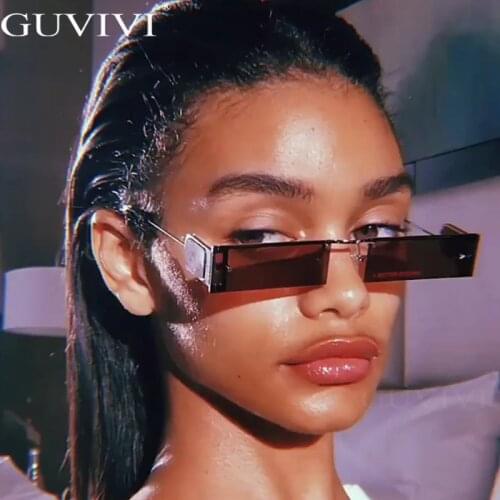 New Women Small Frame Fashion Sunglasses Retro Rivet Eyeglasses Luxury Brand Mens Punk Style Sunscreen Glasses Eyewear UV400