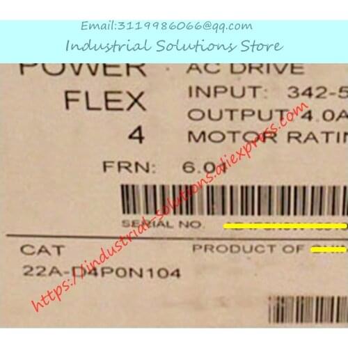 New 22A-D4P0N104 22A-D4PON104 Industrial Control Frequency Converter