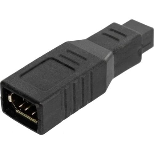 Firewire 800 to 400 Adapter Male 9 Pin to Female 6 Pin IEEE 1394 a-b Converter