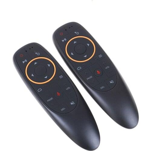 G10 G10S PRO Voice Remote Control 2.4G Gyroscope Backlit Wireless Air Mouse G10S PRO For Android TV Box X96/H96