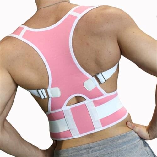 Adjustable Shoulder Corrector De Posture Slouching Corrective Orthopedic Lumbar Spine Support Back Straightener Brace Belt Women