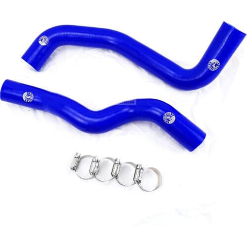 SILICONE RADIATOR COOLANT HOSE FOR Genesis coupe 3.8T 2008 (2Pcs) Red/Blue/Black