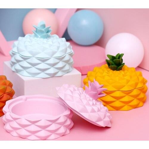 Stylish ashtray creative personality trend home living room anti-flying ash office atmosphere simple ins cute