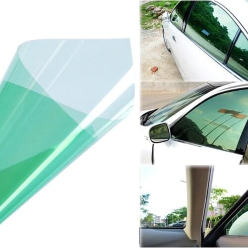 50x300cm Green Film For Home Building Car Side Window Foils Solar Protection Auto Window Tinting Film