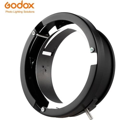 100% Original Godox Universal mini 98mm flash Mounts To Bowens Mount Ring Adapters Studio Strobe Godox 160W 250W 300W