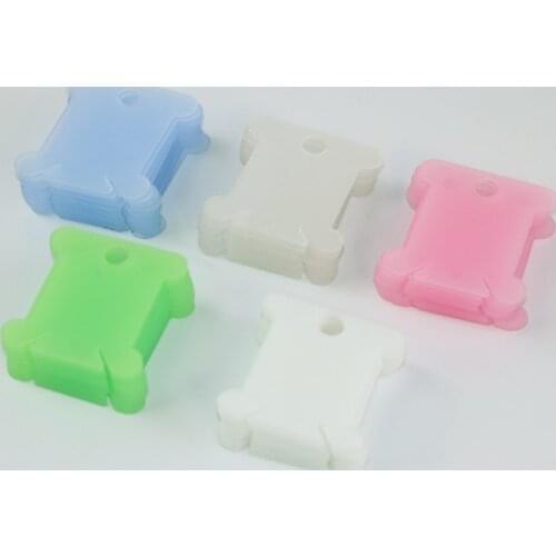20/50/100pcs Embroidery Thread holder, Cross Stitch Thread Storage Holder Plastic Sewing Thread Board Card Sewing Accessories