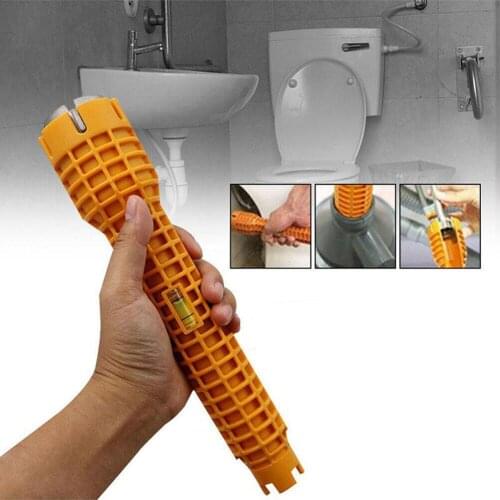 5 In 1 Faucet And Sink Installer Multifunctional Wrench Tool For Kitchen Bathroom Water Pipe Extra-long Design Wrench Tools
