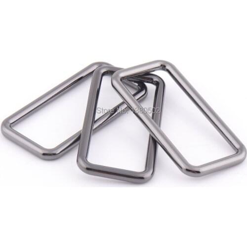 6pcs/lot Adjustable Rectangle Ring Belt Buckle for Backpacks Cat Dog Collar Buckles DIY accessories