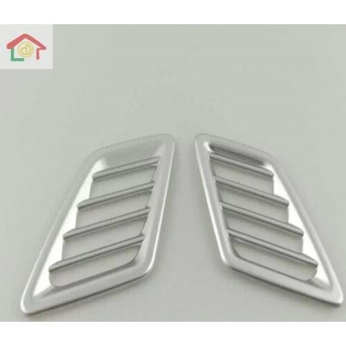 ABS Chrome car styling For NISSAN TIIDA 2016 2017 accessories Car left right conditioner air Outlet vent frame panel cover trim