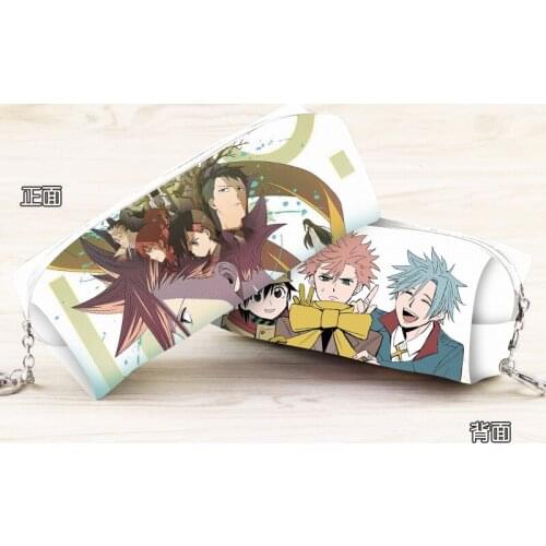 Anime ID:INVADED Synthetic Leather Pen Bag Cosmetic Bag Pen Case Pencil Case