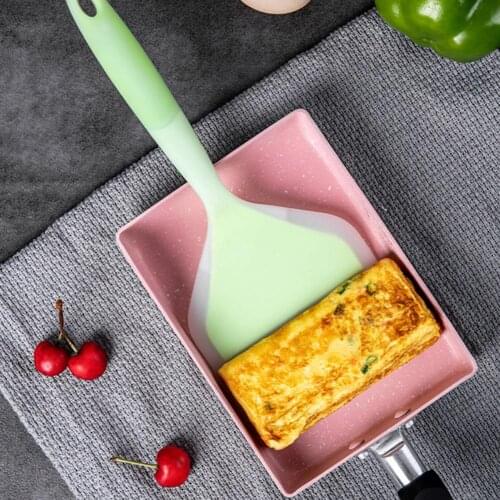 Non-stick Silicone Cooking Spatula Kitchen Cake Baking Scraper Home Cookware
