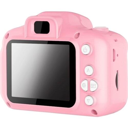 Dc500 Full Color Mini Digital Camera for Children Kids Baby Cute Camcorder Video Child Cam Recorder Digital Camcorders(Pink)