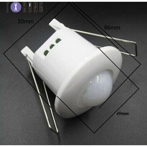 Motion sensor detector mini infrared PIR 360 degree detection infrared ceiling embedded automatic light switch diy electronics