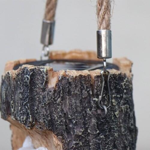 Solar Operated Foxes Shape Design Lantern Decorative Hanging Lamp Waterproof Light for Patio Yard Lawn Garden Decoration