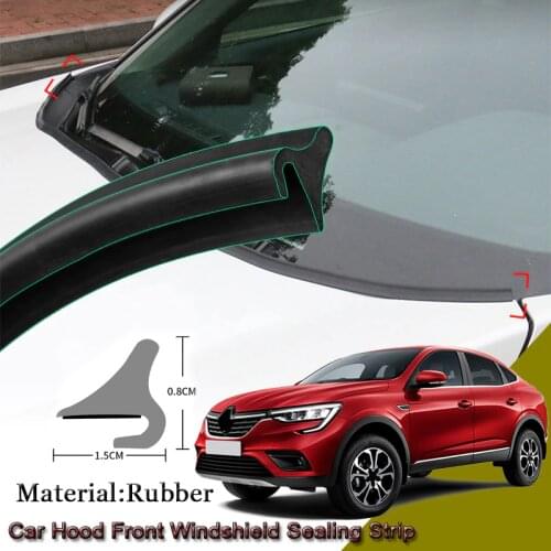 DIY Car Seal Strip Windshied Spoiler Filler Protect Edge Weatherstrip Strips Sticker Accessories For Renault ARKANA 2018-2020