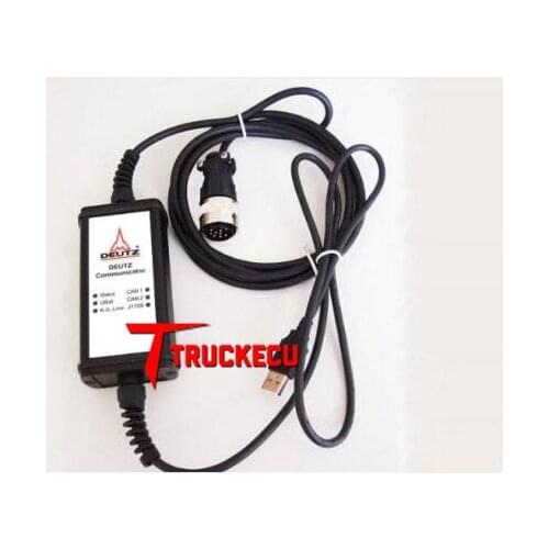 For Deutz diagnostic scanner tool Deutz DeCOM SerDia software support CAN K/L-Line J1708 protocols Deutz DECOM