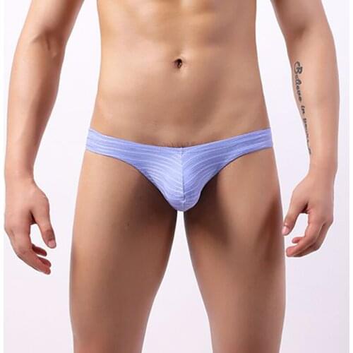 Men Briefs Jockstrap Slip Homme Bugle Pouch Striped Underwear Cueca Masculina Gay Panties Heren Ondergoed Tanga Bikini Plus Size