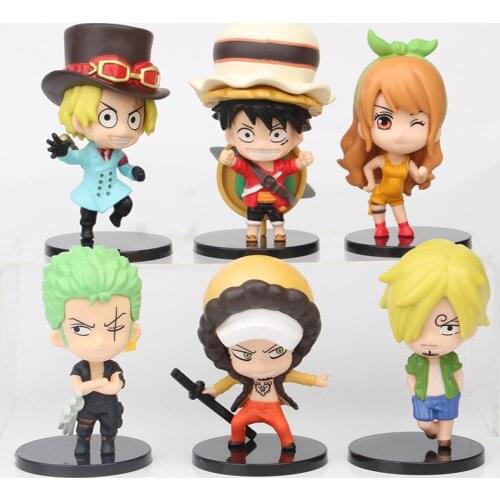 One Piece Figure Figure Figurine Sabo Luffy Sanji Sauron Nami Luo